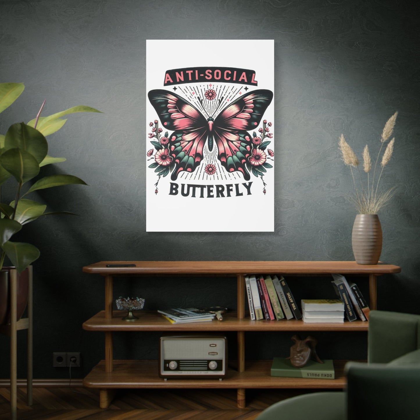 Butterfly Canvas Art, Butterfly Poster, Gifts, Butterfly Poster, Framed Canvas Art, Nature Canvas Poster.